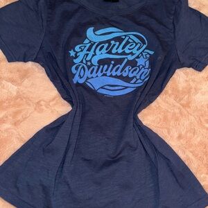 Harley-Davidson Navy Blue Short Sleeve Tee